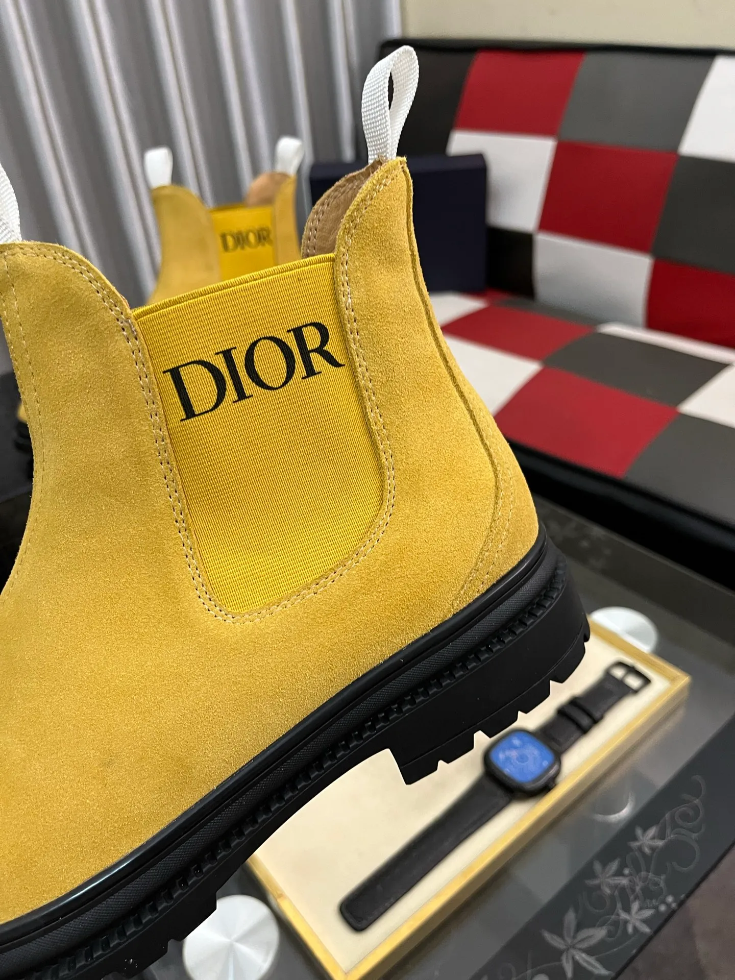 Men's shoes 💰500⌚️⌚️"Dior" Gaoban short boots ⚠️⚠️Top purchasing agents🔍🔍Men's 2023 HK counters are on sale simultaneously. Sole: The original sole is specially provided by the original factory. The exclusive movable molded sole is super comfortable. The original factory and the single product are handmade🔍🔍. The details determine the quality. We only make shoes with care. You can enter and exit the counter at will. Welcome to compare. 🇮🇹Size: 38-444️⃣Colors available